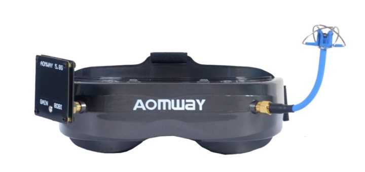 Aomway Commander V2 обзор FPV очков вид спереди