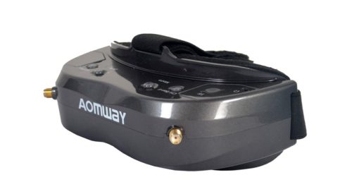 Aomway Commander V2 обзор FPV очков вид спереди 3