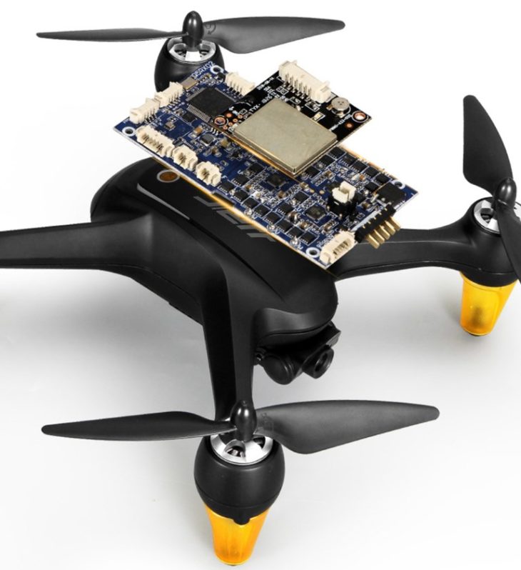 JJRC X3P Hax+ с GPS, недорогой съемочный квадрокоптер для новичков - полетный контроллер